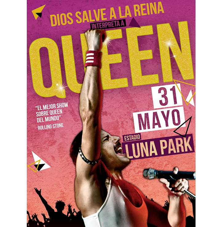 Dios Salve a la Reina — vertical poster format