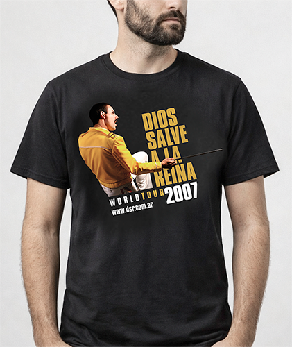 Dios Salve a la Reina — merchandise T-shirt front
