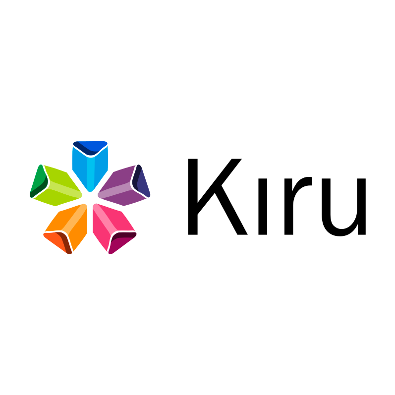 Kiru origami symbol isolated